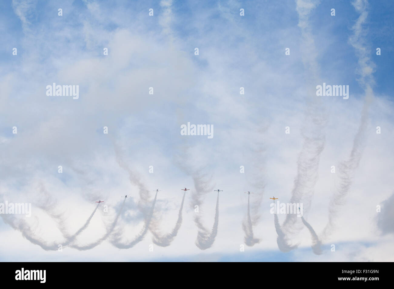 Millington, Tennessee, USA. 27th Sep, 2015. A group of eight stunt ...