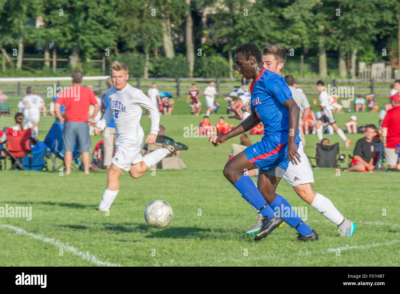 American High School Soccer Game Stock Photo Alamy american-high-school-soccer-game-stock-photo-alamy
