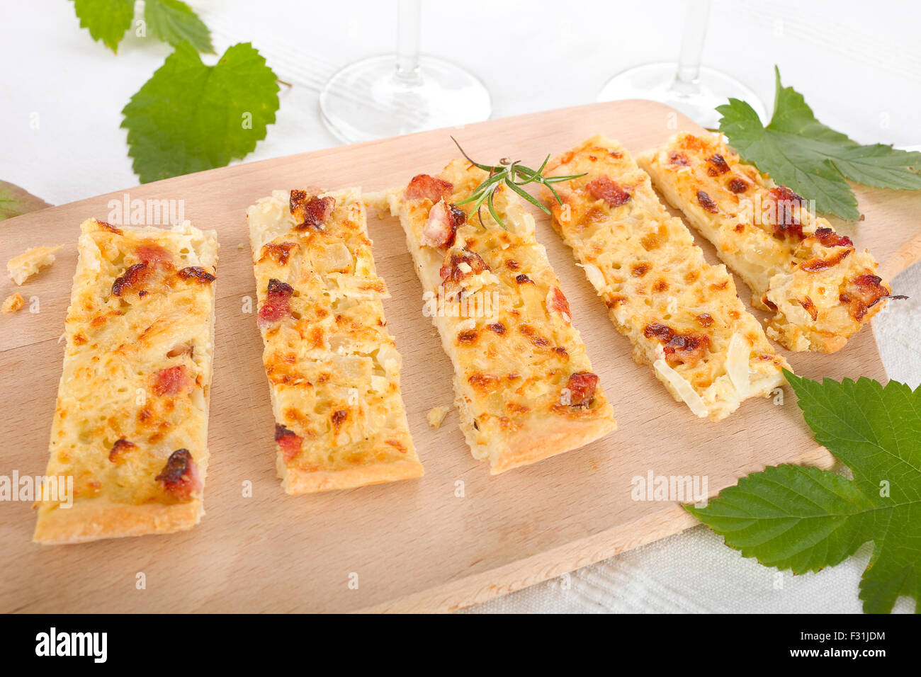 German onion cake Stock Photo Alamy