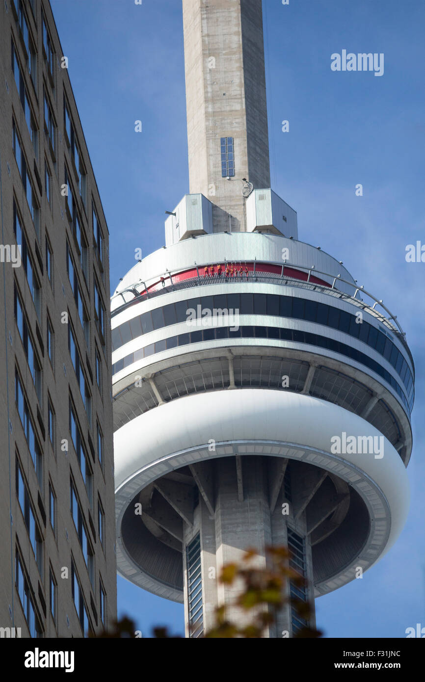 CN Tower in Toronto, Ontario, Canada Stock Photo