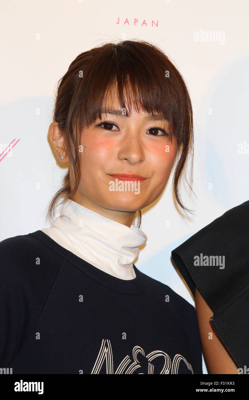 Ako Mizuki, SEPTEMBER 17, 2015 : Model Ako Mizuki promotes