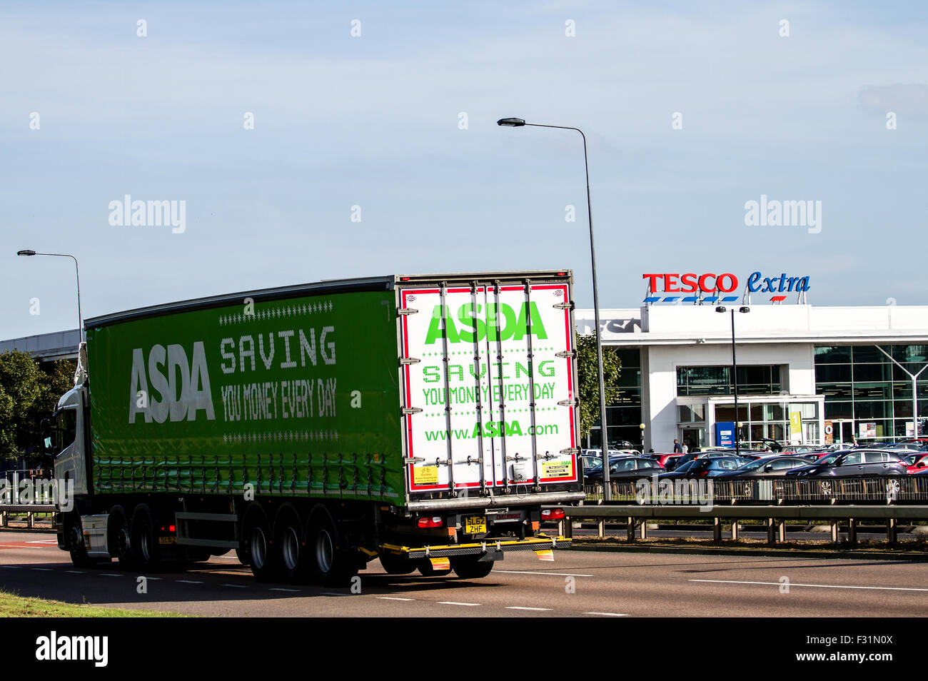 Asda delivery truck hires stock photography and images Alamy