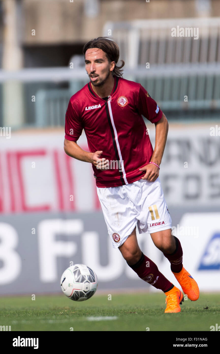 Livorno, Italy. 26th Sep, 2015. Alessandro Lambrughi (Livorno)  Football/Soccer : Italian "Serie B" match between AS