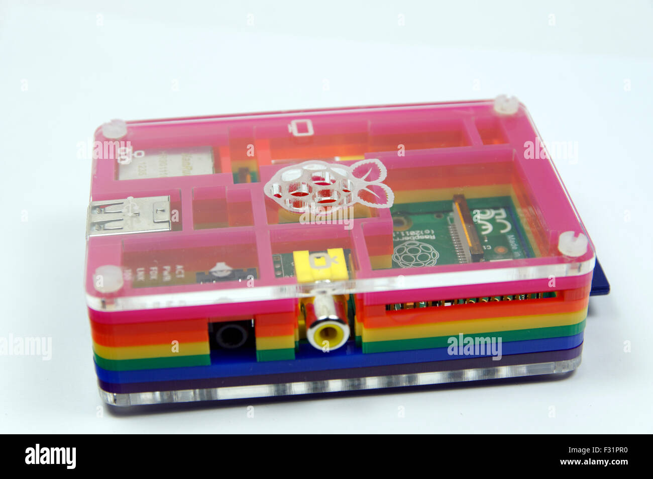 Raspberry Pi Computer Stock Photo - Alamy