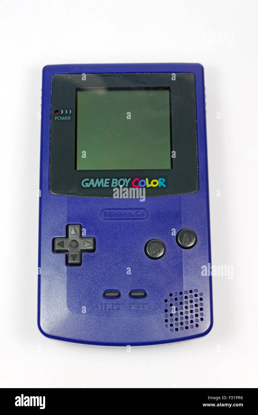 Game boy color Stock Photo