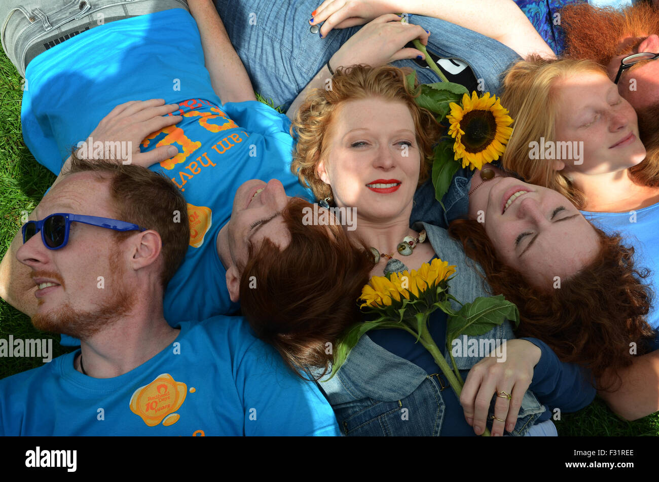 Redhead days 2015, Breda, Netherlands Stock Photo