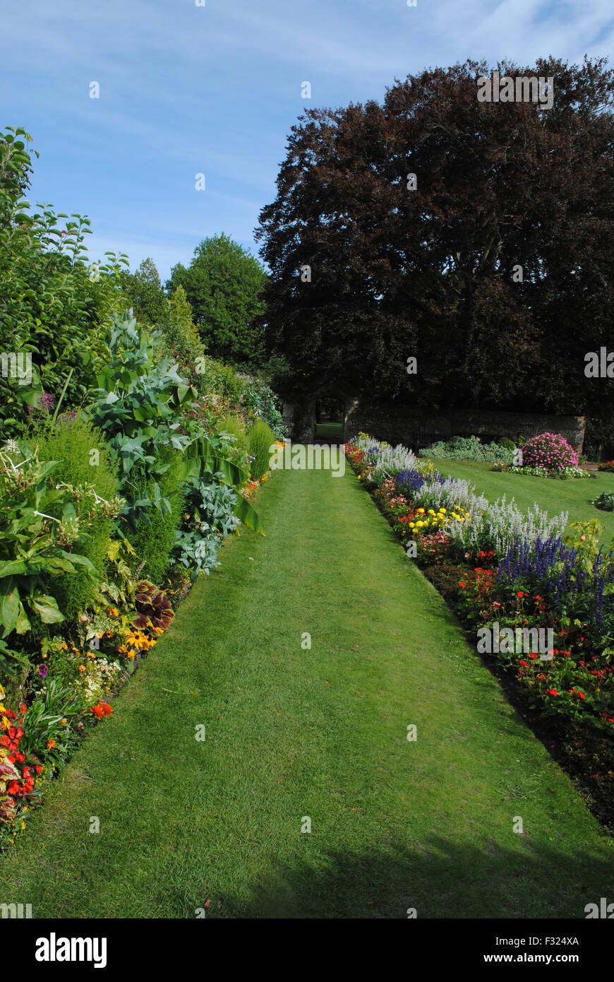 Southover Grange Gardens, Lewes Stock Photo