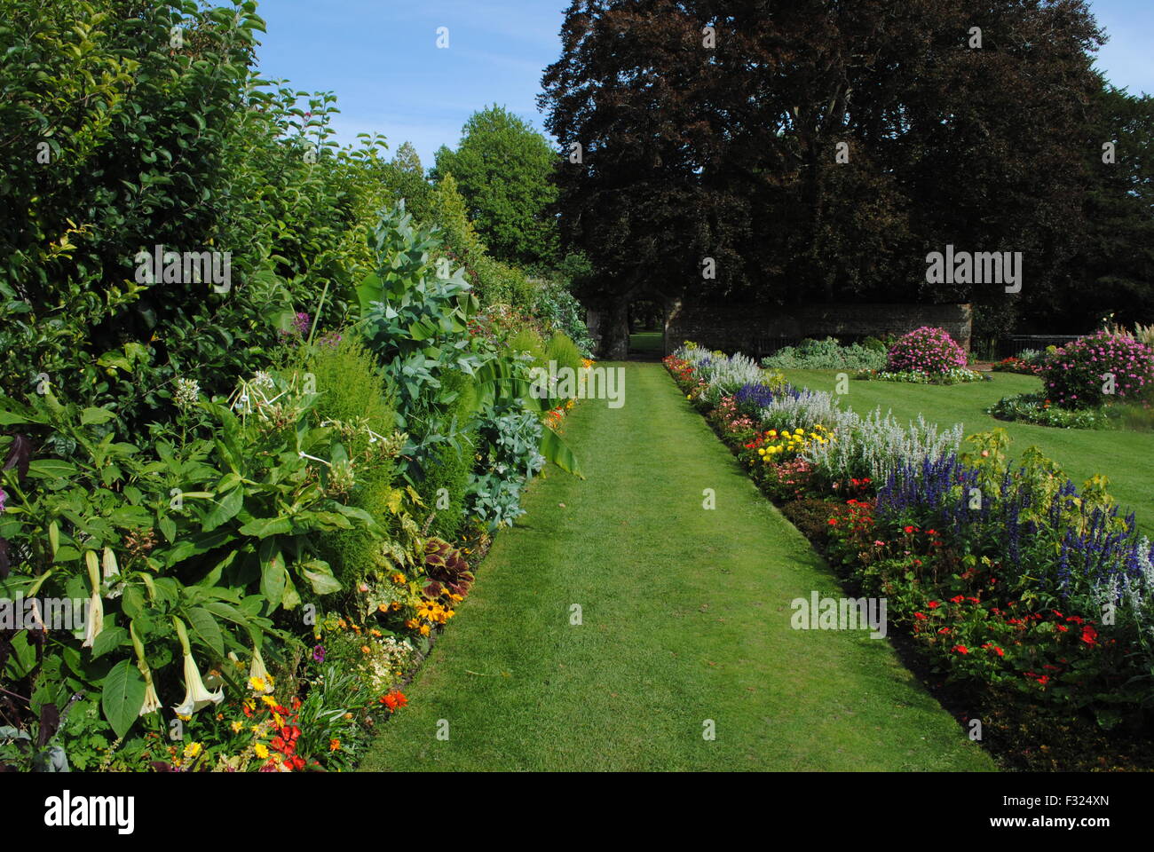 Southover Grange Gardens, Lewes Stock Photo
