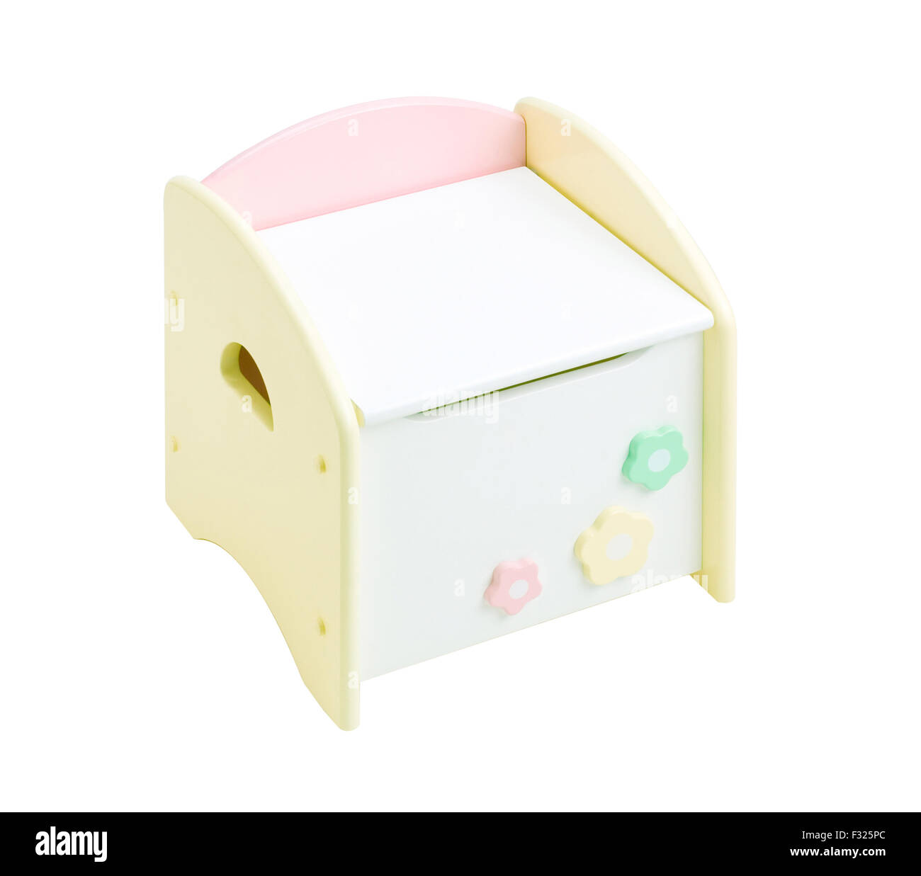 A cute cabinet for children which can be adapted to be a chair Stock Photo