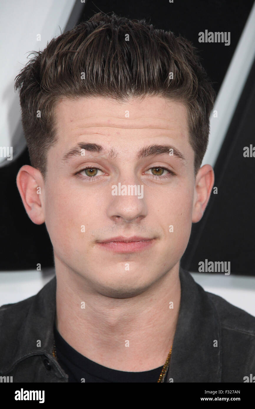 Premiere 'furious 7' - Arrivals Featuring: Charlie Puth Where: Los 