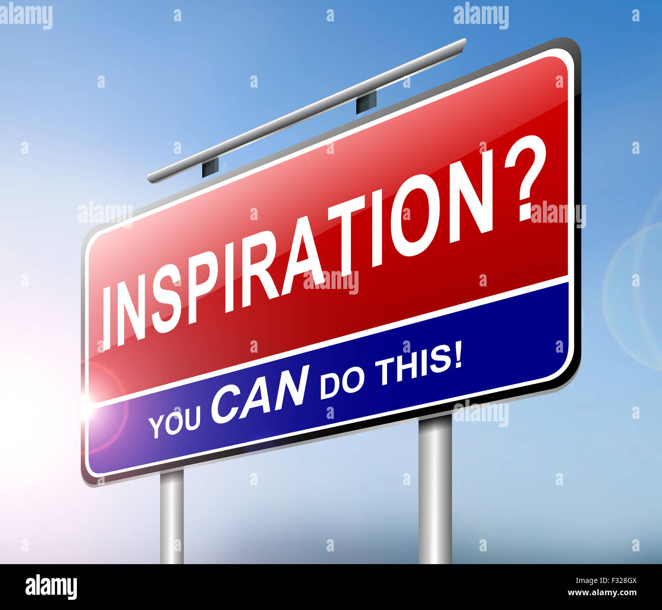 Inspiration concept. Stock Photo