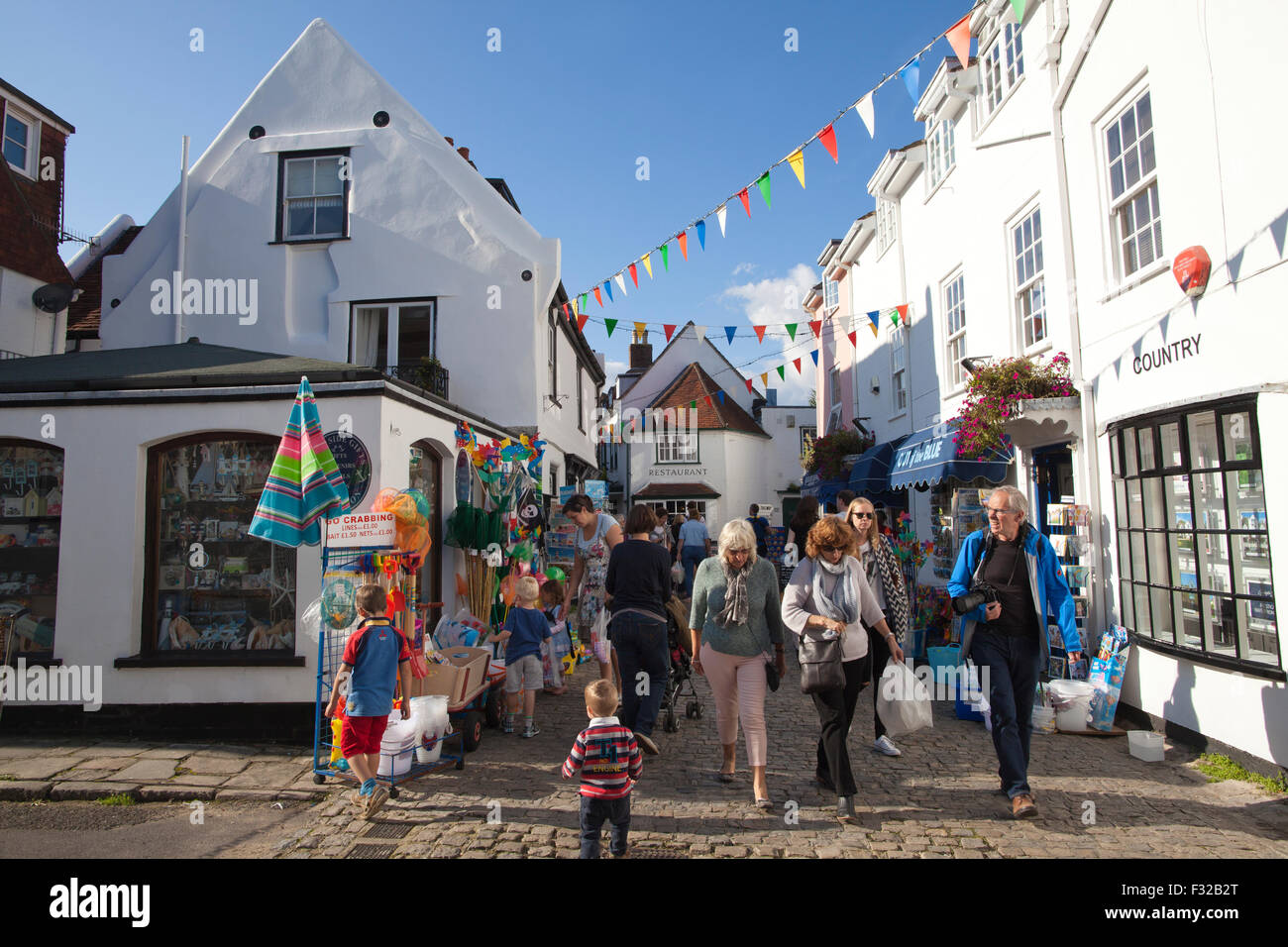 Quay Street, Lymington, market town, Hampshire, England, United Kingdom Stock Photo