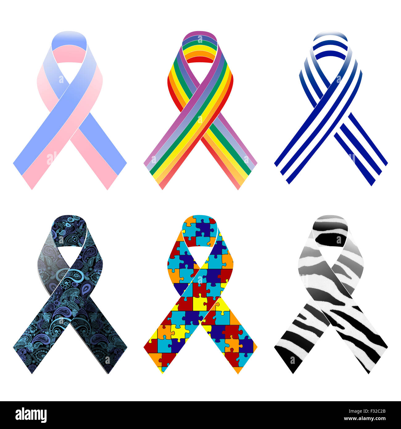Awareness ribbons hi-res stock photography and images - Alamy