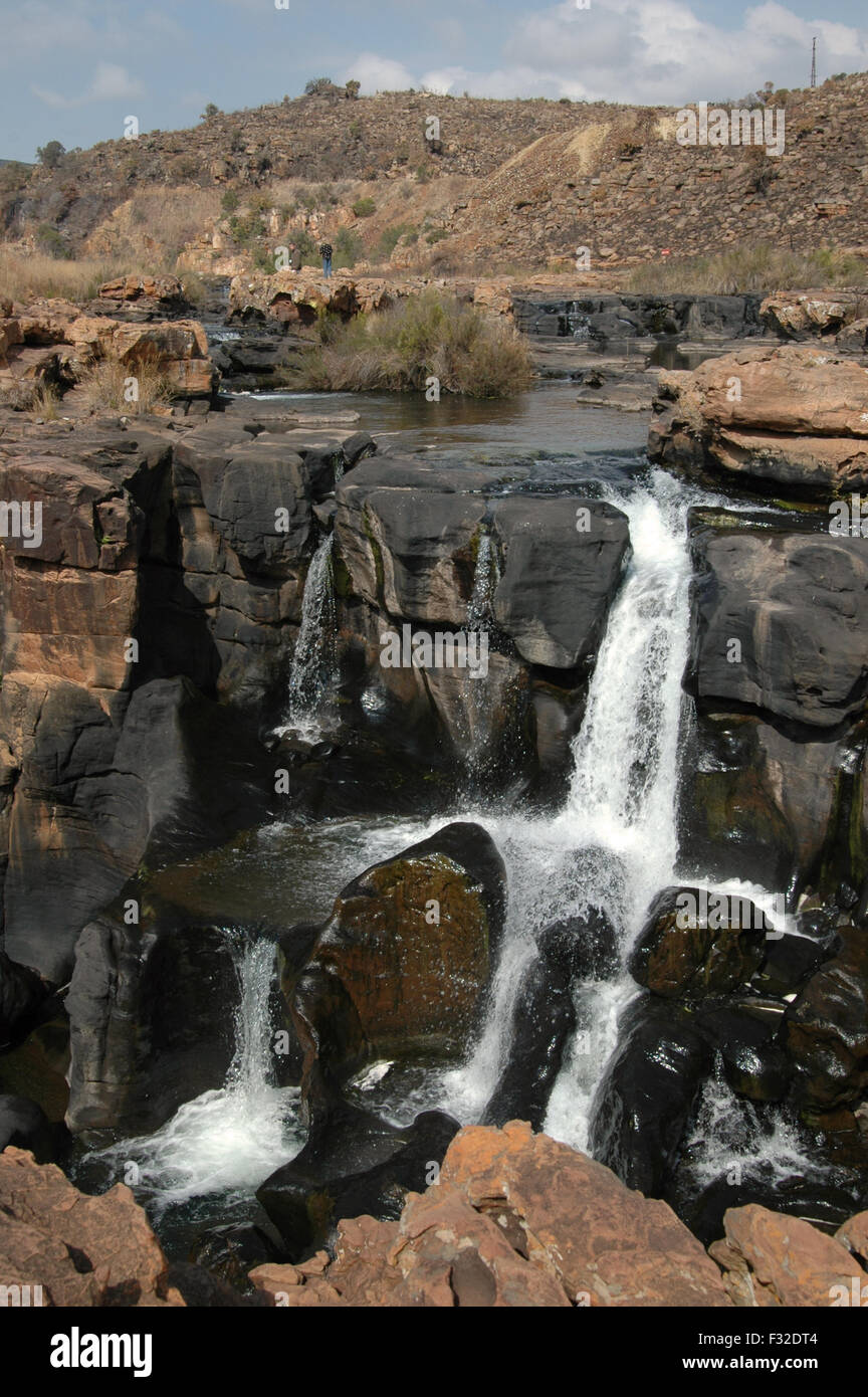 Potholes plunge pools treur river hires stock photography and images