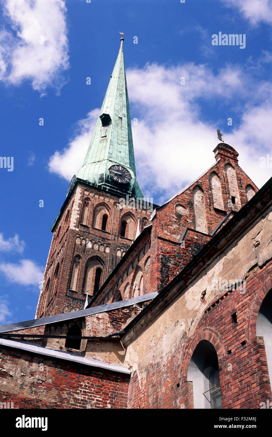 Latvia, Riga, St. James Cathedral Stock Photo