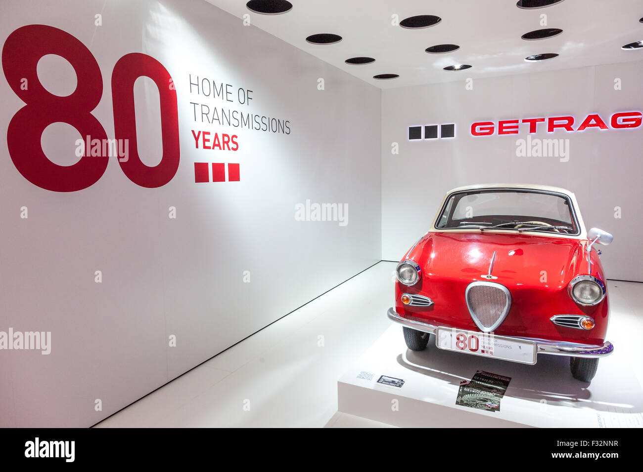 German transmissions company Getrag at the IAA International Motor Show