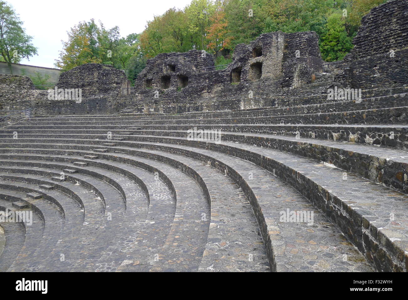 The Odeon of Lyon, France Stock Photo