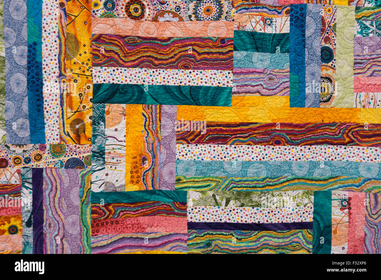 quilt show quilts Stock Photo Alamy