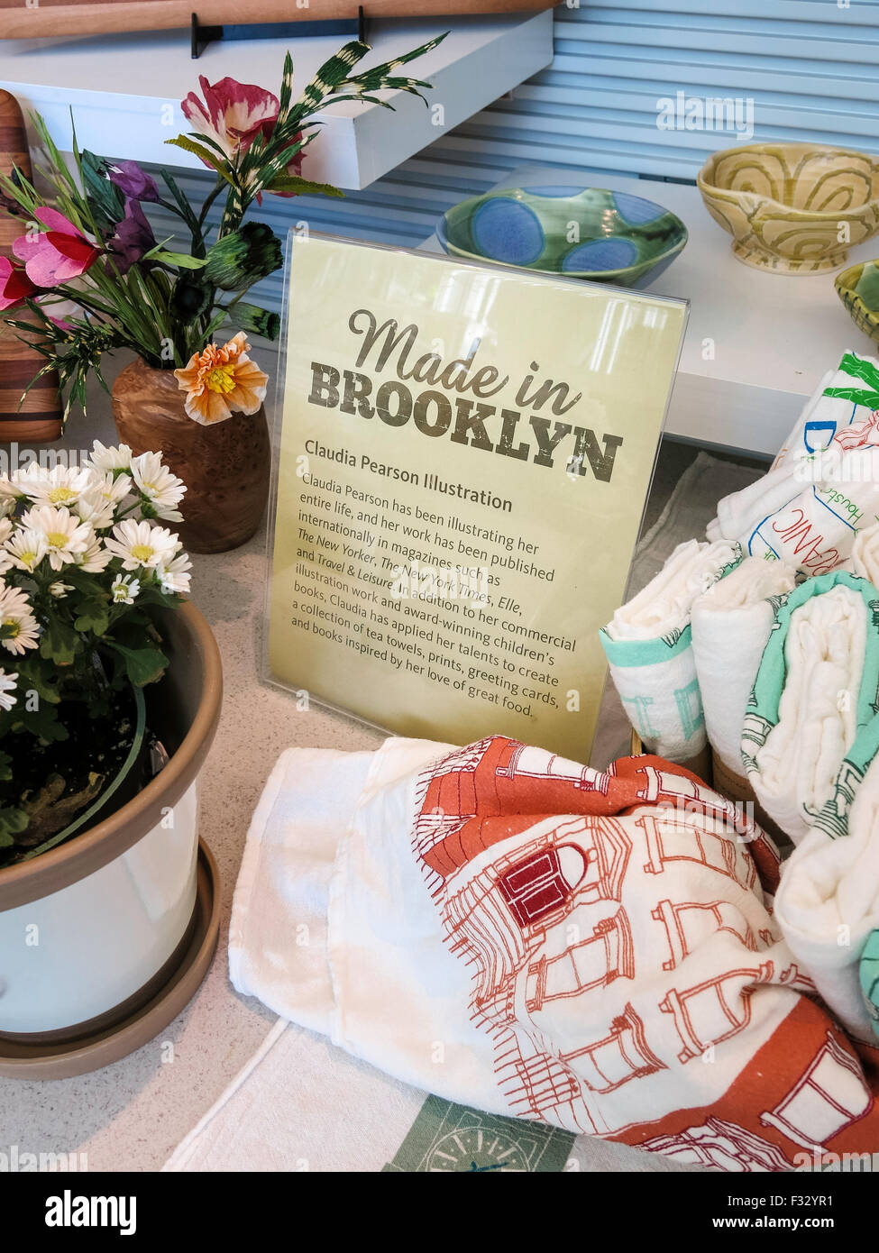 The Brooklyn Botanic Garden Gift Shop, NYC, USA Stock Photo Alamy