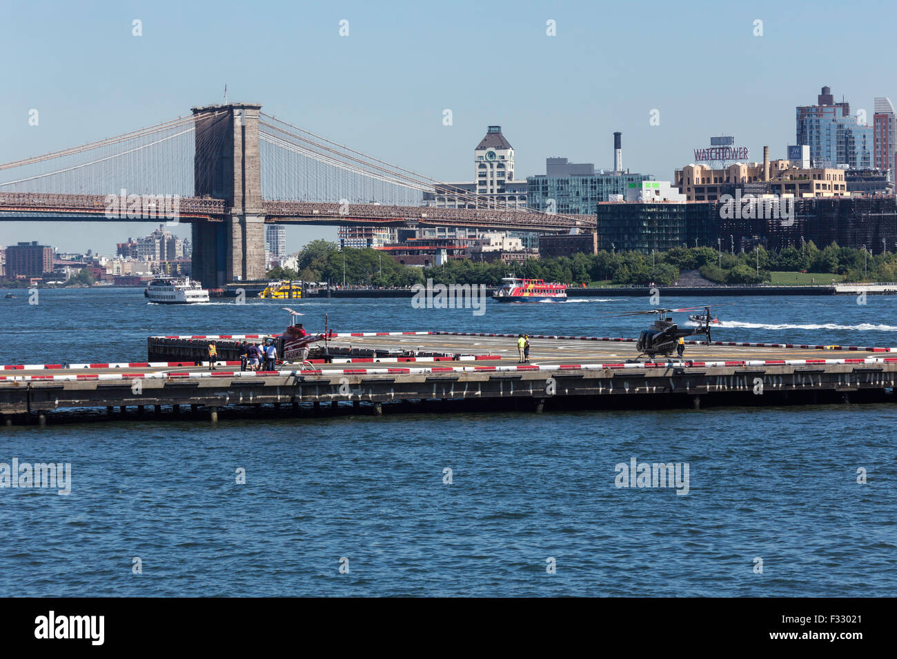 Downtown manhattan heliport hires stock photography and images Alamy
