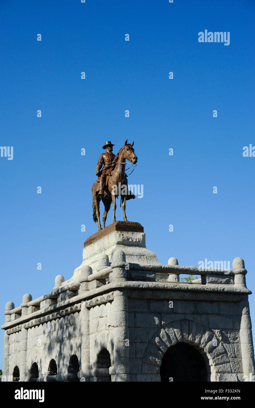 Lincoln Park's Ulysses S. Grant Memorial by Louis Rebisso, Chicago