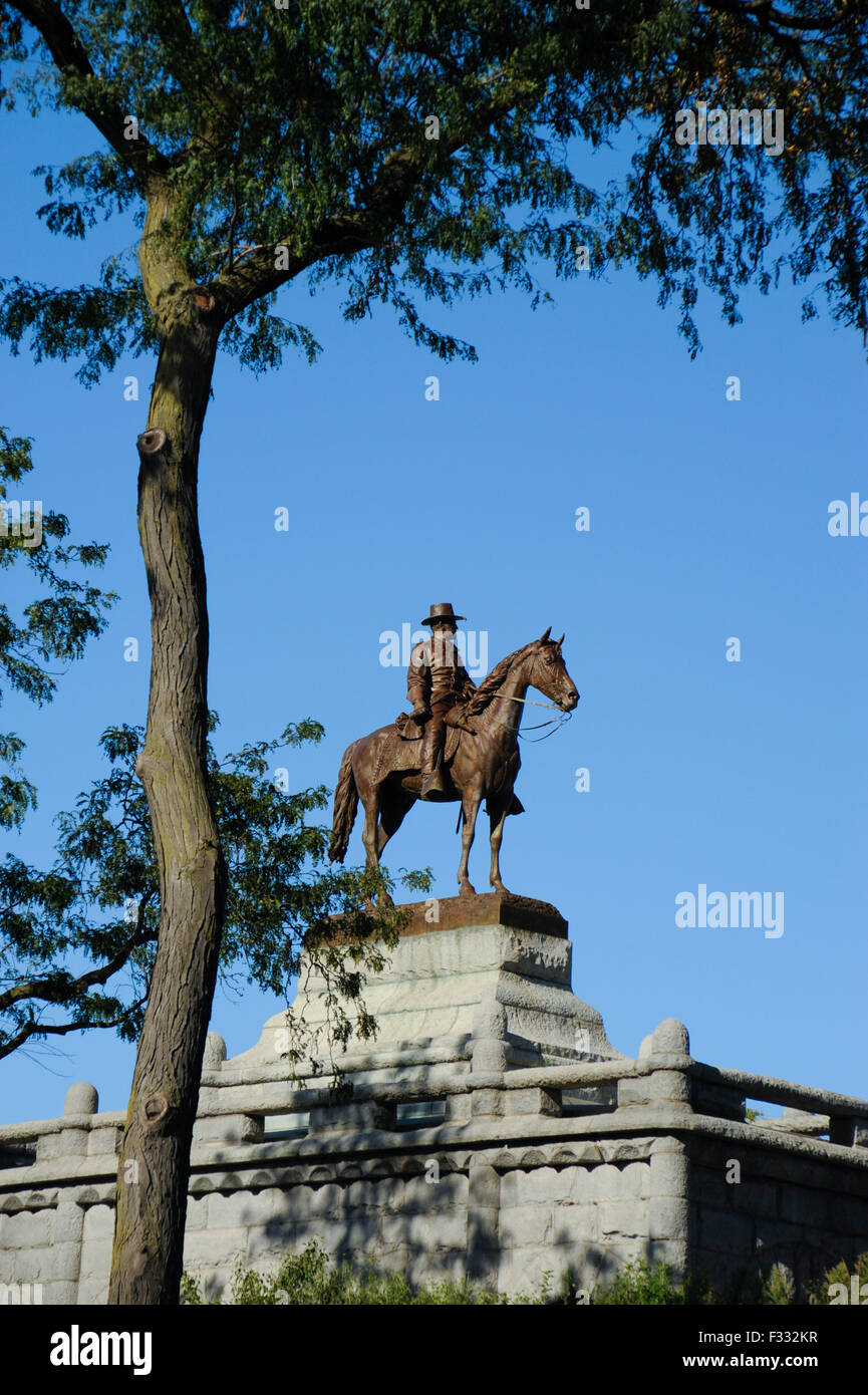 Lincoln Park's Ulysses S. Grant Memorial by Louis Rebisso, Chicago