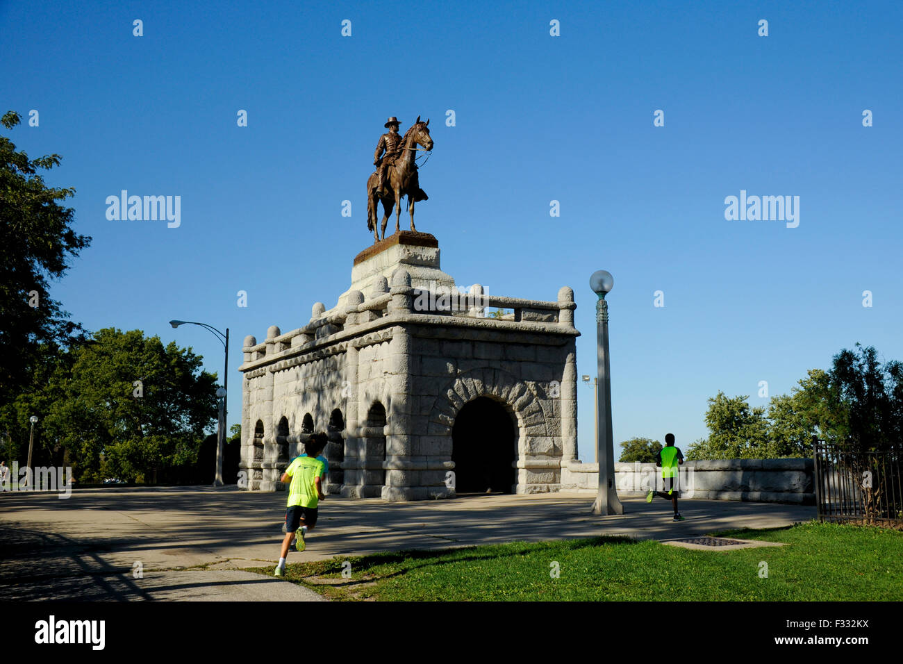 Lincoln Park's Ulysses S. Grant Memorial by Louis Rebisso, Chicago