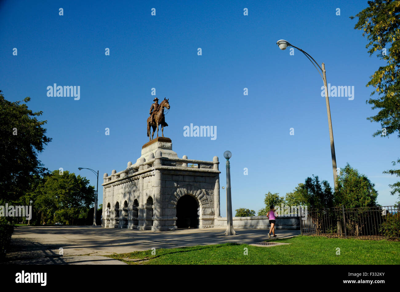 Lincoln Park's Ulysses S. Grant Memorial by Louis Rebisso, Chicago