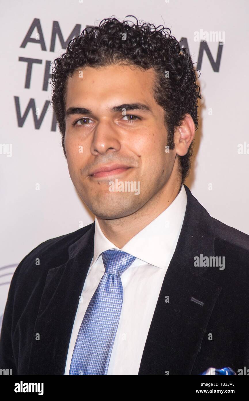 New York, NY, USA. 28th Sep, 2015. Joel Perez at arrivals for American Theatre Wing Annual Gala 2015, The Plaza Hotel, New York, NY September 28, 2015. Credit:  Steven Ferdman/Everett Collection/Alamy Live News Stock Photo