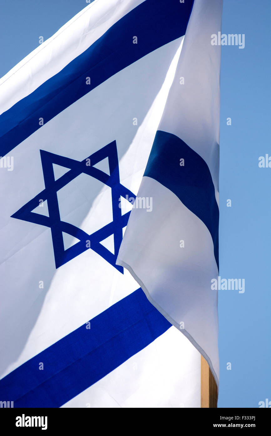 The flag of Israel Stock Photo - Alamy