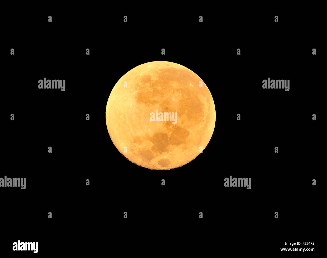 Super Moon Cebu City Philippines Stock Photo Alamy