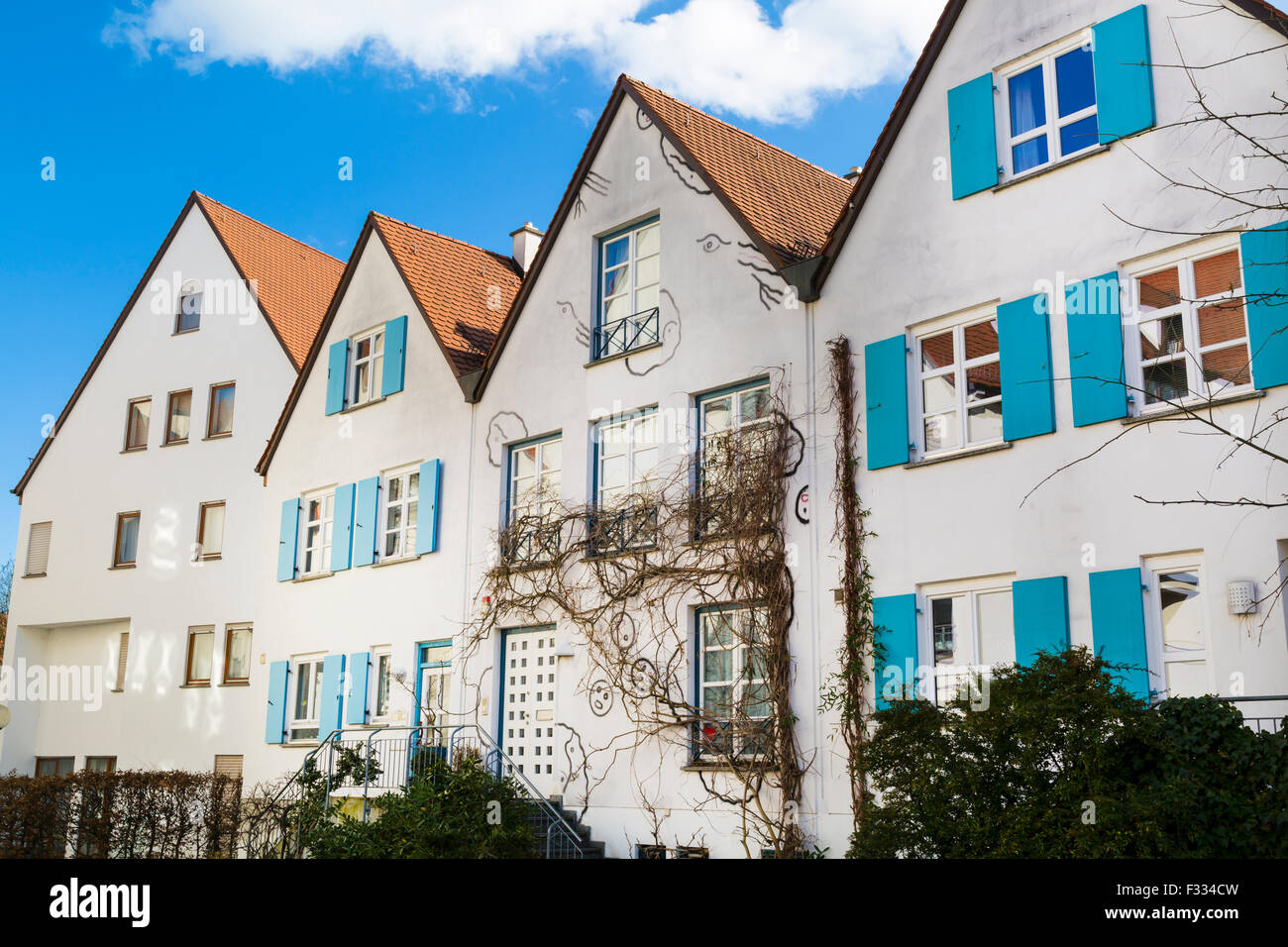 Typical architecture in Germany Stock Photo Alamy