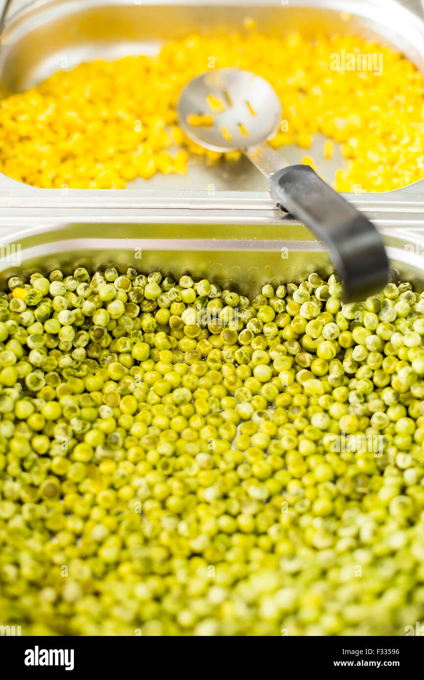 Peas and corn Stock Photo Alamy