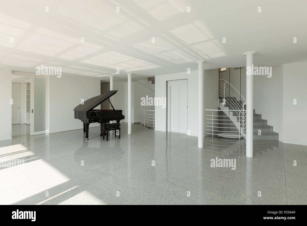 Piano staircase hi-res stock photography and images - Alamy
