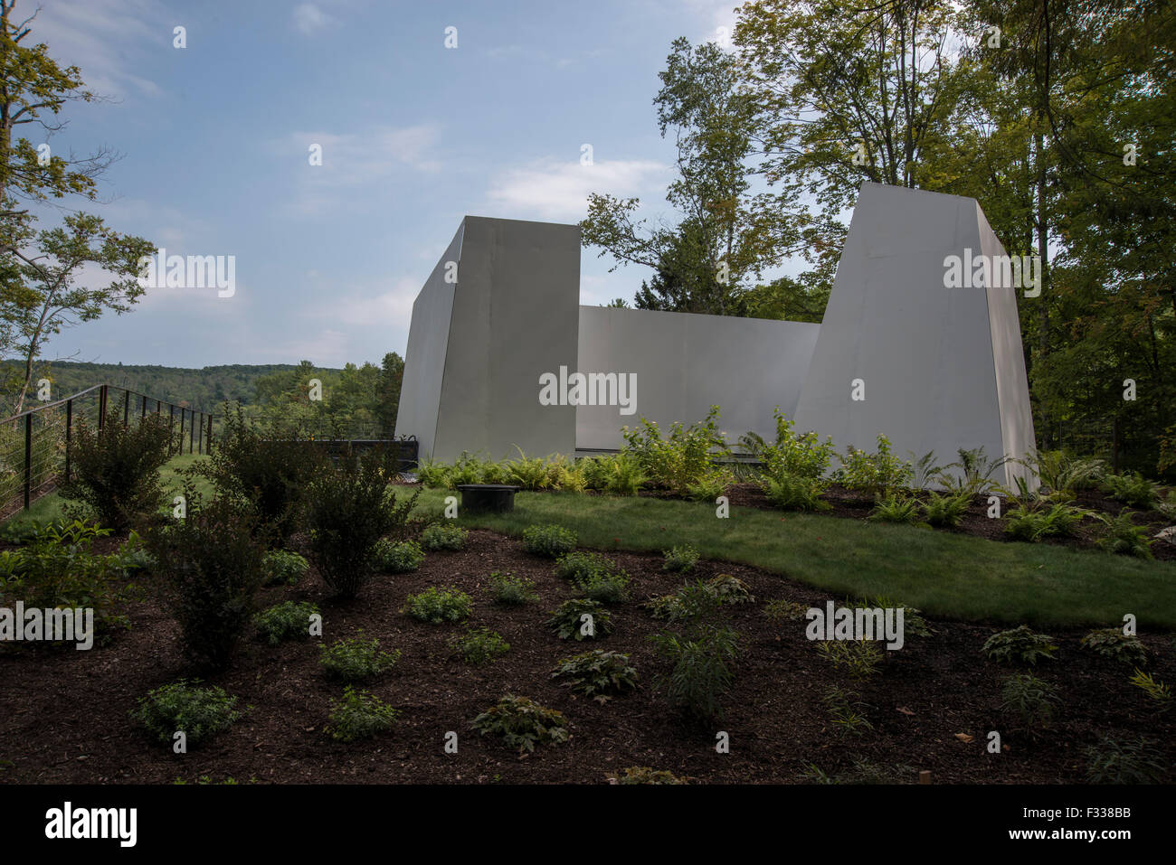 Stockbridge Mass. Berkshire County, Homes on Stockbridge Bowl Stock