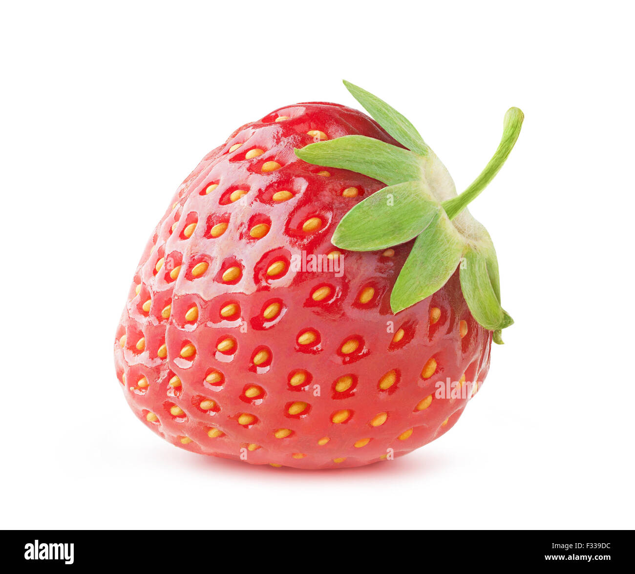 Strawberry isolated on white Stock Photo