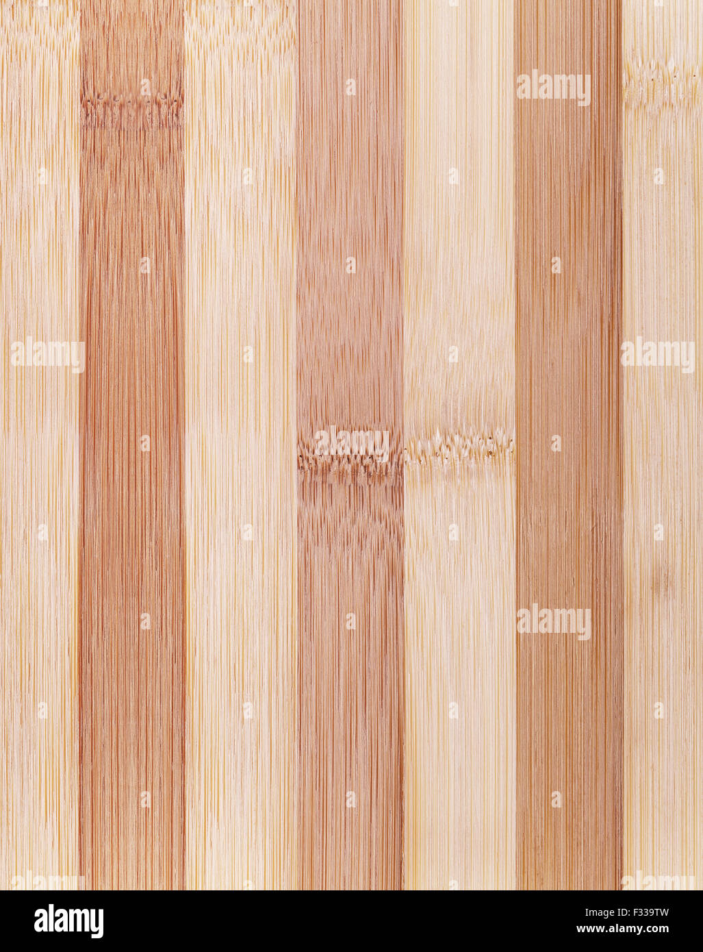 Vertical Background Texture Of New Clean Bamboo Board With Striped