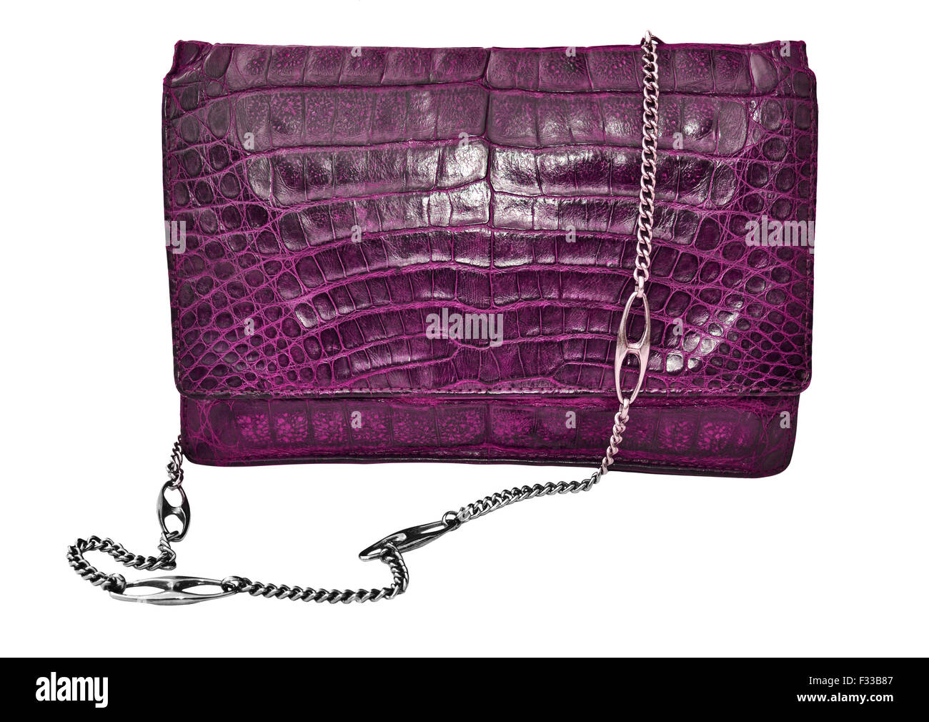 Purple Genuine Crocodile Bag Leather Stock Photo - Download Image Now -  Adult, Adults Only, Archival - iStock