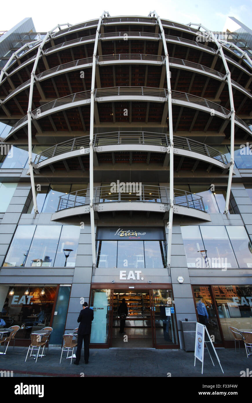 Zizzi restaurant Bankside, London UK Stock Photo