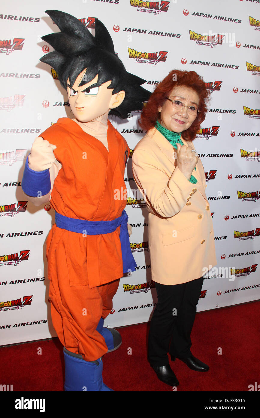 Premiere Of 'Dragon Ball Z: Resurrection 'F' - Arrivals  Featuring: Masako Nozawa Where: Los Angeles, California, United States When: 11 Apr 2015 Stock Photo