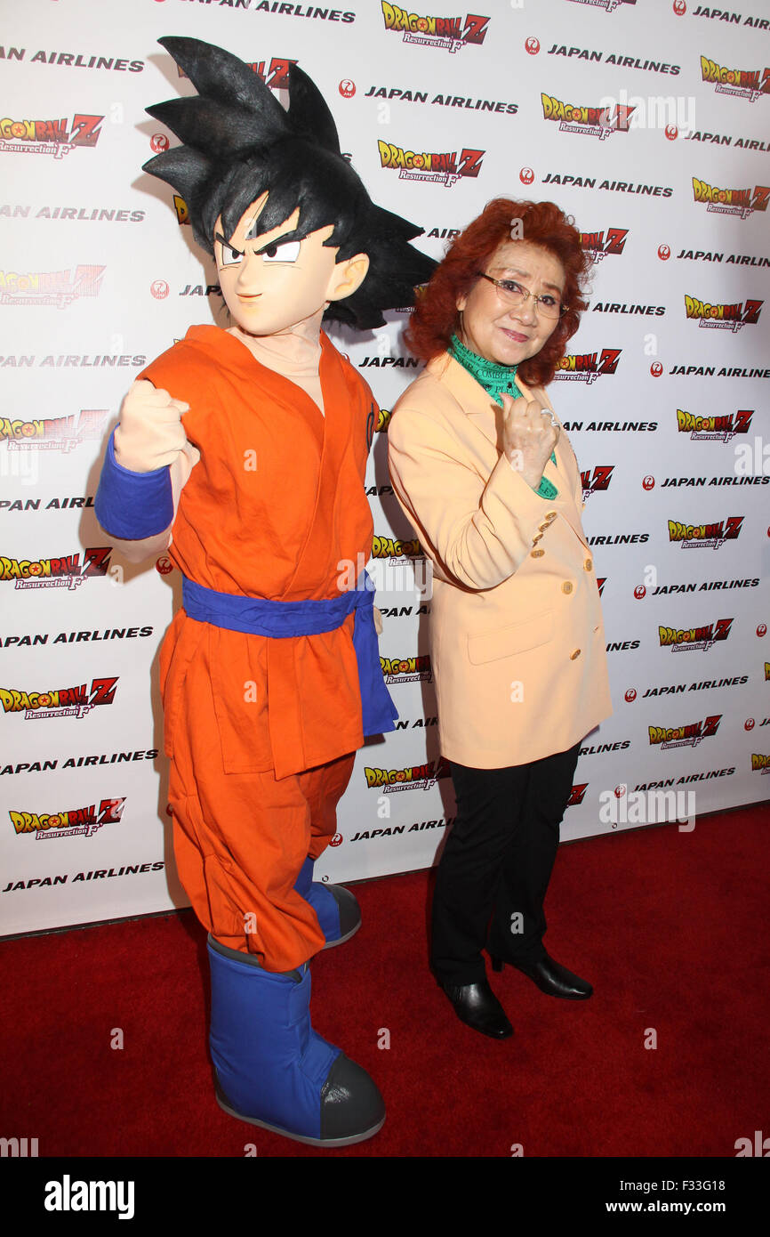 Premiere Of 'Dragon Ball Z: Resurrection 'F' - Arrivals  Featuring: Masako Nozawa Where: Los Angeles, California, United States When: 11 Apr 2015 Stock Photo
