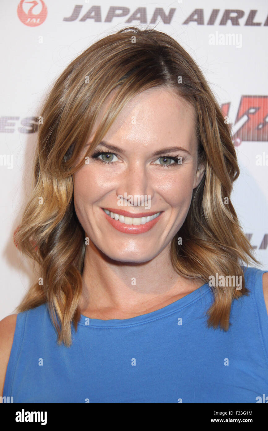 Premiere Of 'Dragon Ball Z: Resurrection 'F' - Arrivals  Featuring: Lauren Shaw Where: Los Angeles, California, United States When: 11 Apr 2015 Stock Photo