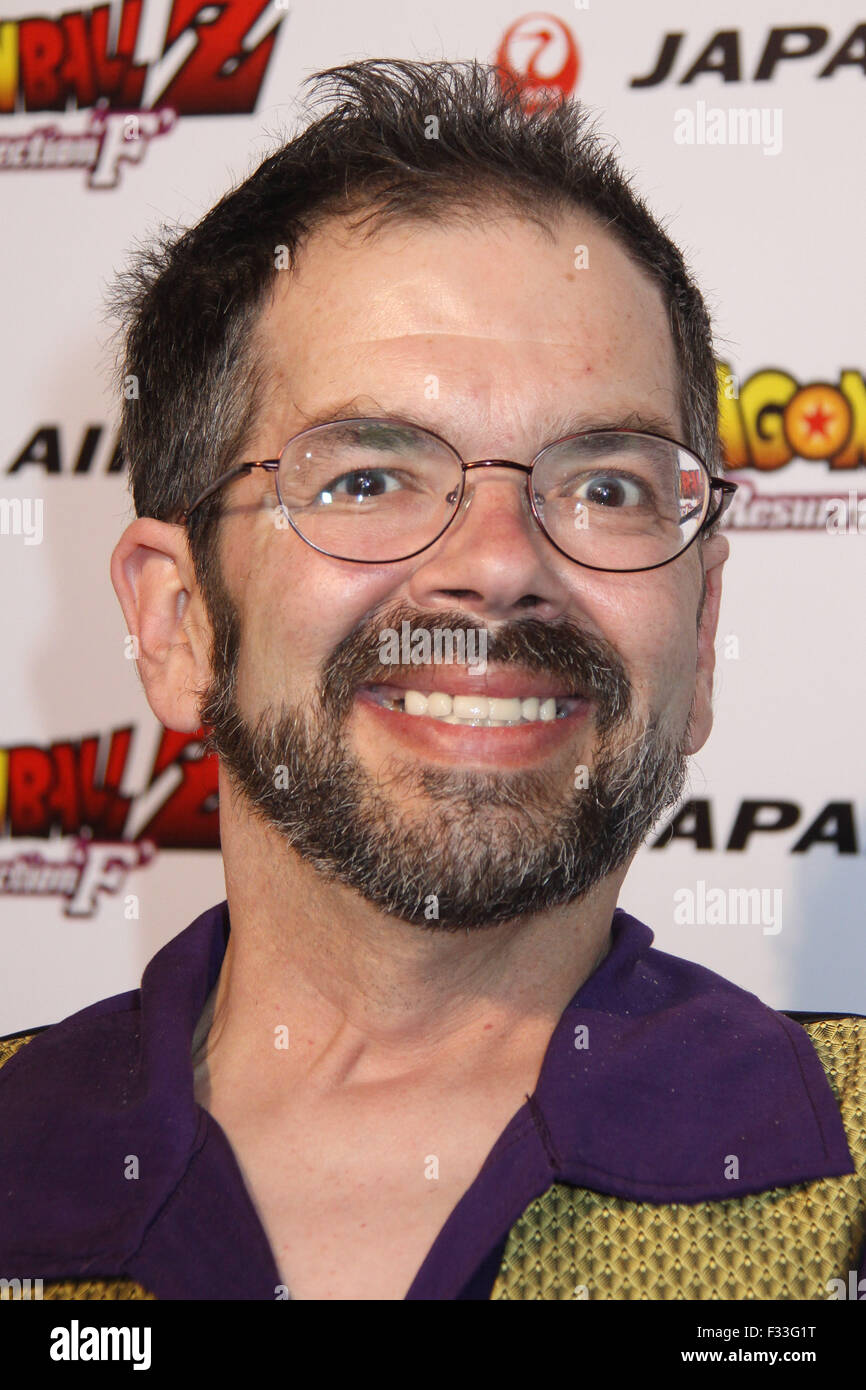Premiere Of 'Dragon Ball Z: Resurrection 'F' - Arrivals  Featuring: Chris Ayers Where: Los Angeles, California, United States When: 11 Apr 2015 Stock Photo