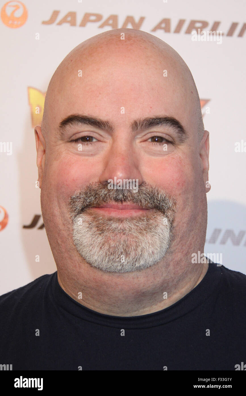Premiere Of 'Dragon Ball Z: Resurrection 'F' - Arrivals  Featuring: Kyle Hebert Where: Los Angeles, California, United States When: 11 Apr 2015 Stock Photo