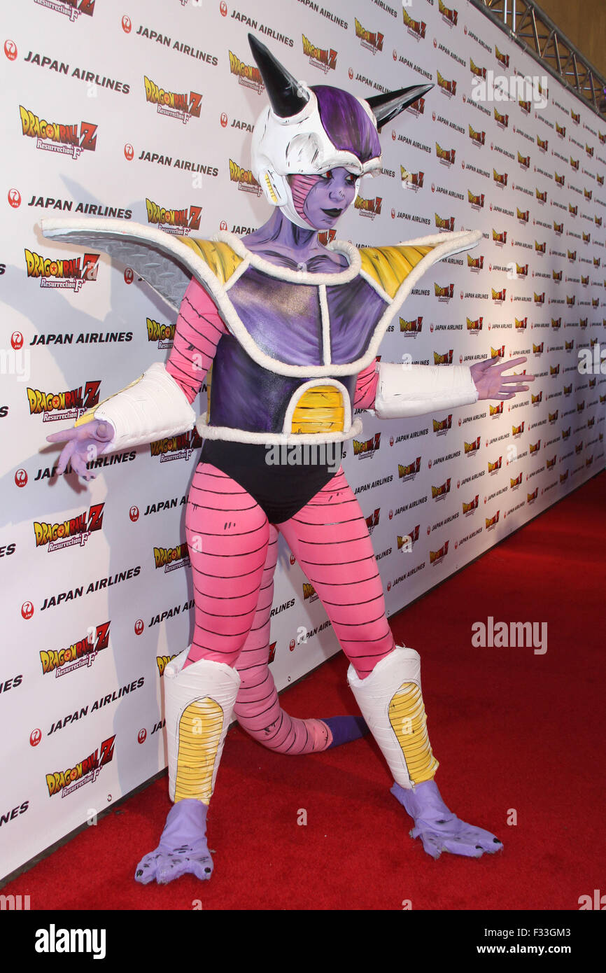 Premiere Of 'Dragon Ball Z: Resurrection 'F' - Arrivals  Where: Los Angeles, California, United States When: 11 Apr 2015 Stock Photo