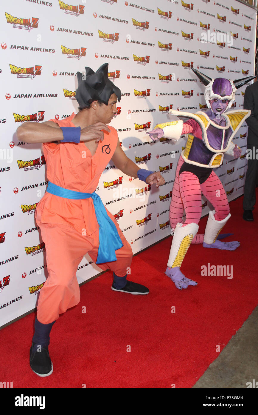Premiere Of 'Dragon Ball Z: Resurrection 'F' - Arrivals  Where: Los Angeles, California, United States When: 11 Apr 2015 Stock Photo