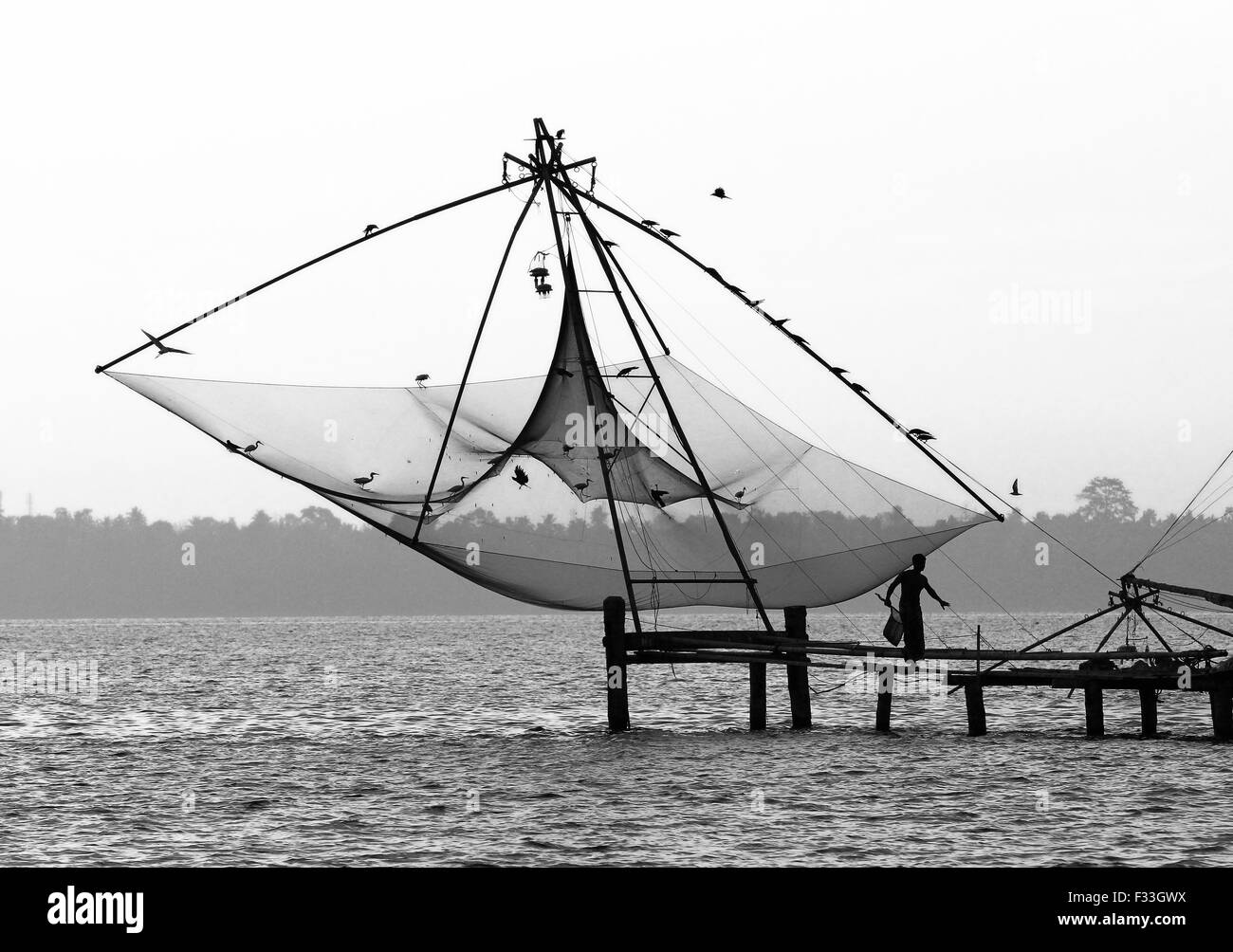 Waterways india Black and White Stock Photos & Images Alamy