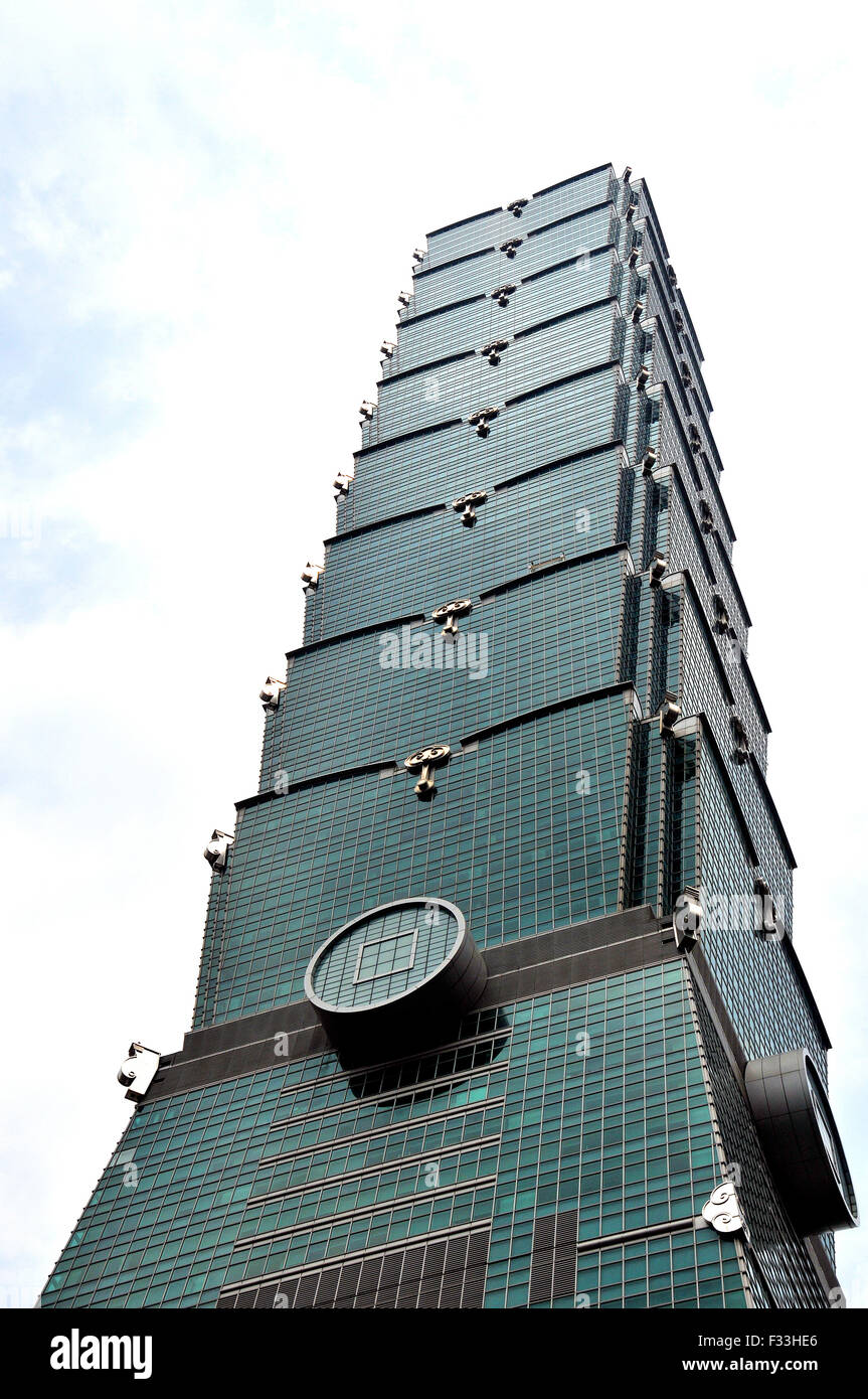 101 tower Taipei Taiwan Stock Photo