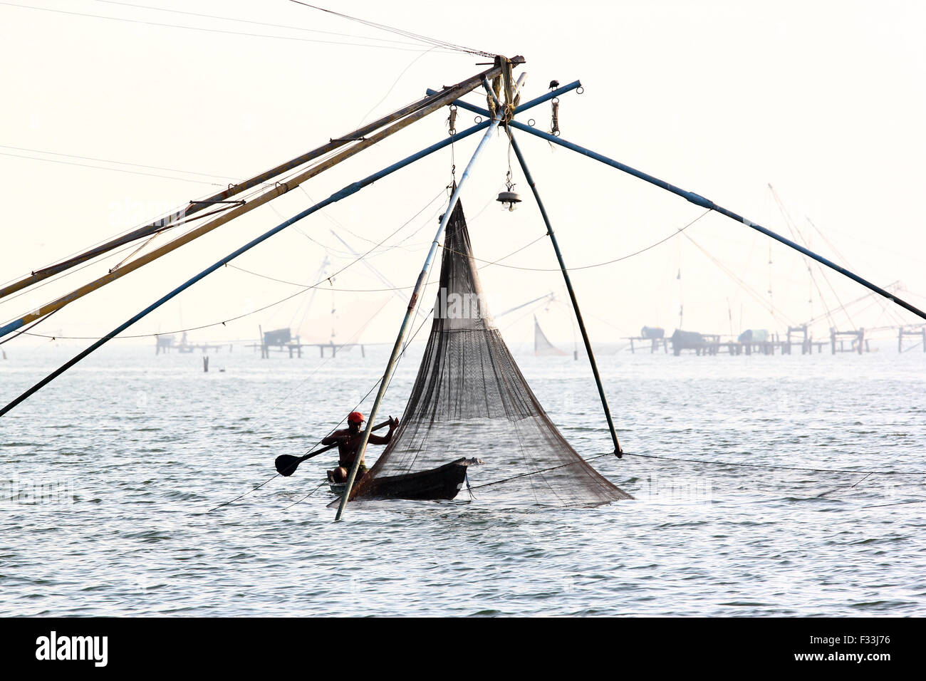 Traditional Fishing nets Stock Photo Alamy