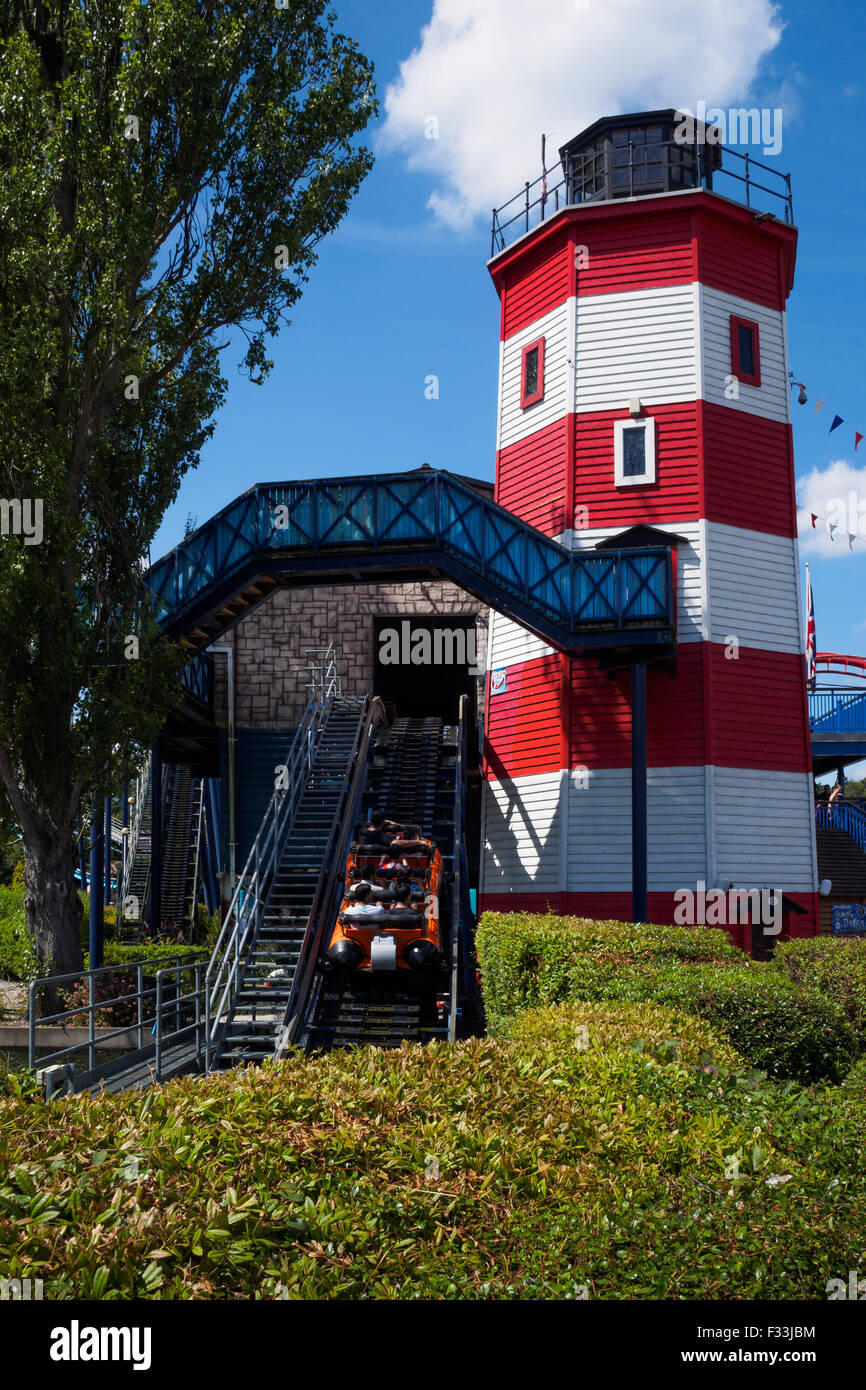 Stormforce 10 ride at Drayton Manor Park, Drayton Bassett